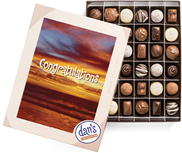 Cover of the Congratulations Chocolates